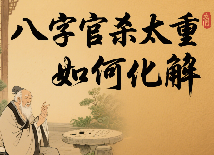 八字官杀太重如何化解